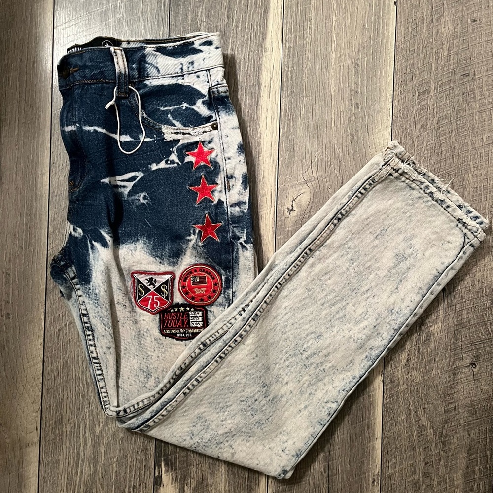 👖🖤Hustle Today Smith & Graham Men’s Distressed Jeans Size 20